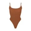 FITS EVERYBODY CAMI BODYSUIT | BRONZE
