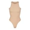 FITS EVERYBODY HIGH NECK BODYSUIT | CLAY