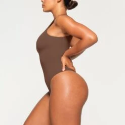 FITS EVERYBODY HIGH NECK BODYSUIT | JASPER -Deals Easy Allure Wardrobe Store SKIMS BODYSUIT BS BST 0232 KA JSP 0008 SD