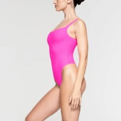 FITS EVERYBODY SQUARE NECK BODYSUIT | NEON PINK -Deals Easy Allure Wardrobe Store SKIMS BODYSUIT BS SCN 0294 NC NPK 010 SD 142cf303 73ed 474f adcc f7e0f468dba2