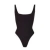 FITS EVERYBODY SQUARE NECK BODYSUIT | ONYX