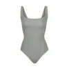 COTTON RIB BODYSUIT | MINERAL