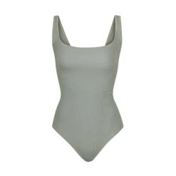 COTTON RIB BODYSUIT | MINERAL