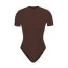 FITS EVERYBODY T-SHIRT BODYSUIT | COCOA