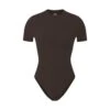 FITS EVERYBODY T-SHIRT BODYSUIT | ESPRESSO