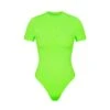 ESSENTIAL T-SHIRT BODYSUIT | NEON GREEN