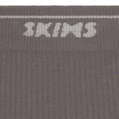 LOGO RIB BOXER | GREY CHALK -Deals Easy Allure Wardrobe Store SKIMS LOGOSEAMLESSRIB GCK DET