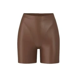 FAUX LEATHER BIKER SHORT | JASPER