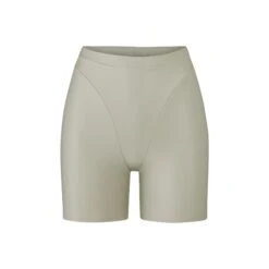 FAUX LEATHER BIKER SHORT | SHELL