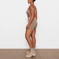 X-OUTDOOR BIKE SHORT | DESERT -Deals Easy Allure Wardrobe Store SKIMS LOUNGEWEAR AP BKS 1081 FK DES SD