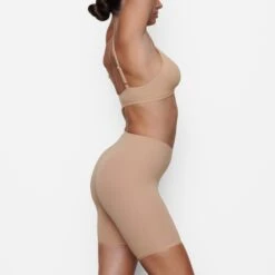 FITS EVERYBODY BIKE SHORT | CLAY -Deals Easy Allure Wardrobe Store SKIMS LOUNGEWEAR AP BKS 1327 IB CLY SD