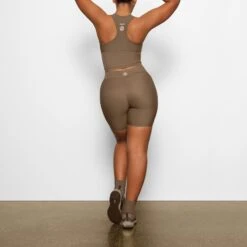 SKIMS PERFORMANCE HIGH-WAISTED BIKE SHORT | OXIDE 9 SKIMS PERFORMANCE HIGH-WAISTED BIKE SHORT | OXIDE -Deals Easy Allure Wardrobe Store SKIMS LOUNGEWEAR AP BKS 1604 AA OXD 0015 BK