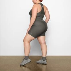 SKIMS PERFORMANCE HIGH-WAISTED BIKE SHORT | GUNMETAL -Deals Easy Allure Wardrobe Store SKIMS LOUNGEWEAR AP BKS 1604 AC CBN 0027 SD