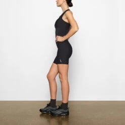 SKIMS PERFORMANCE HIGH-WAISTED BIKE SHORT | ONYX -Deals Easy Allure Wardrobe Store SKIMS LOUNGEWEAR AP BKS 1604 AD ONX 0010 SD