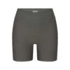 SKIMS PERFORMANCE HIGH-WAISTED BIKE SHORT | GUNMETAL