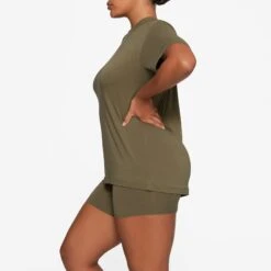 BOYFRIEND BOXER | ARMY -Deals Easy Allure Wardrobe Store SKIMS LOUNGEWEAR AP BOX 0461 HA ARM 0008