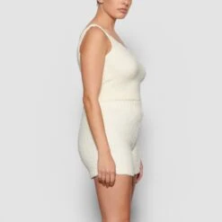 COZY KNIT SHORT| BONE -Deals Easy Allure Wardrobe Store SKIMS LOUNGEWEAR AP BTM 0141 BN BNE SD
