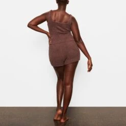 COZY KNIT SHORT | GARNET -Deals Easy Allure Wardrobe Store SKIMS LOUNGEWEAR AP BTM 0141 JE GAR BK