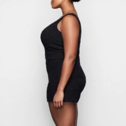 COZY KNIT SHORT| ONYX -Deals Easy Allure Wardrobe Store SKIMS LOUNGEWEAR AP BTM 0141 T ONX SD