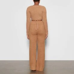 COZY KNIT PANT | CAMEL 7 COZY KNIT PANT | CAMEL -Deals Easy Allure Wardrobe Store SKIMS LOUNGEWEAR AP BTM 0142 BP CAM BK