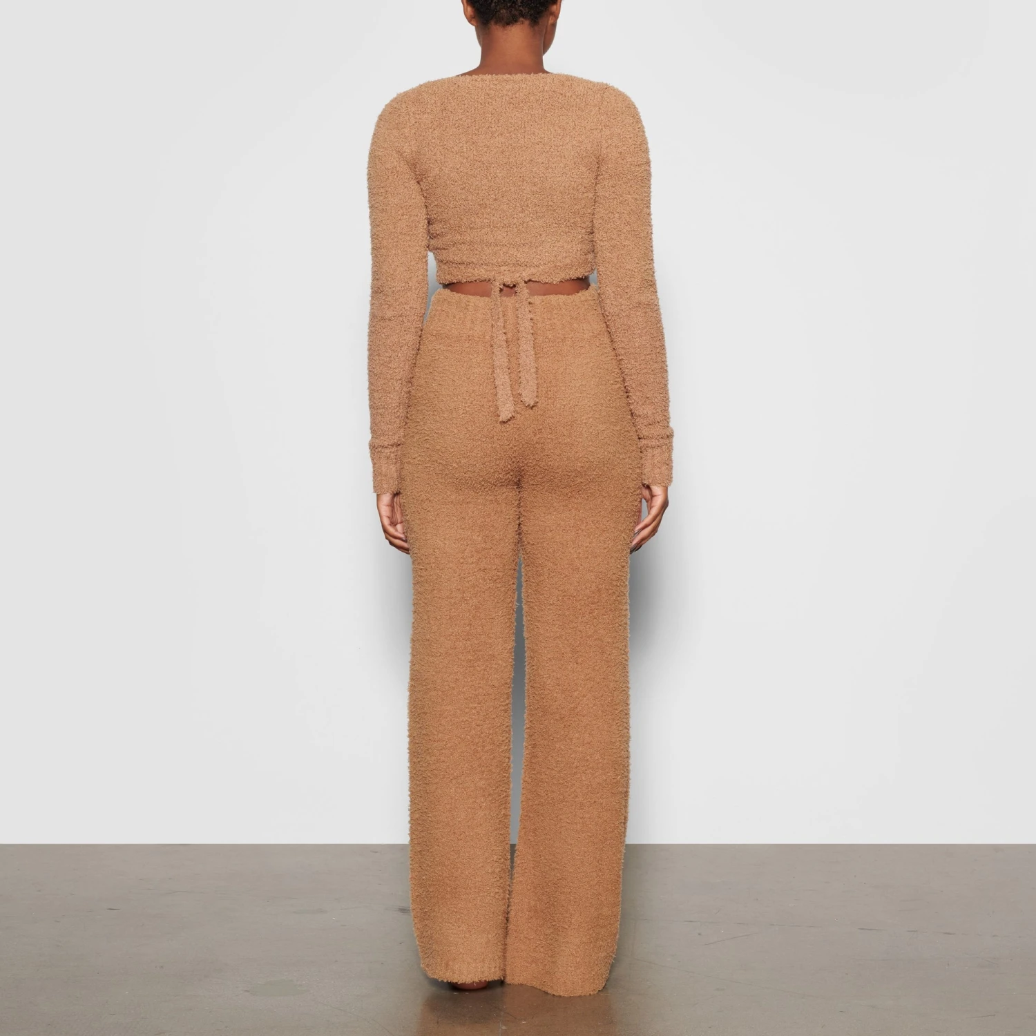 COZY KNIT PANT | CAMEL 4 COZY KNIT PANT | CAMEL - Image 4