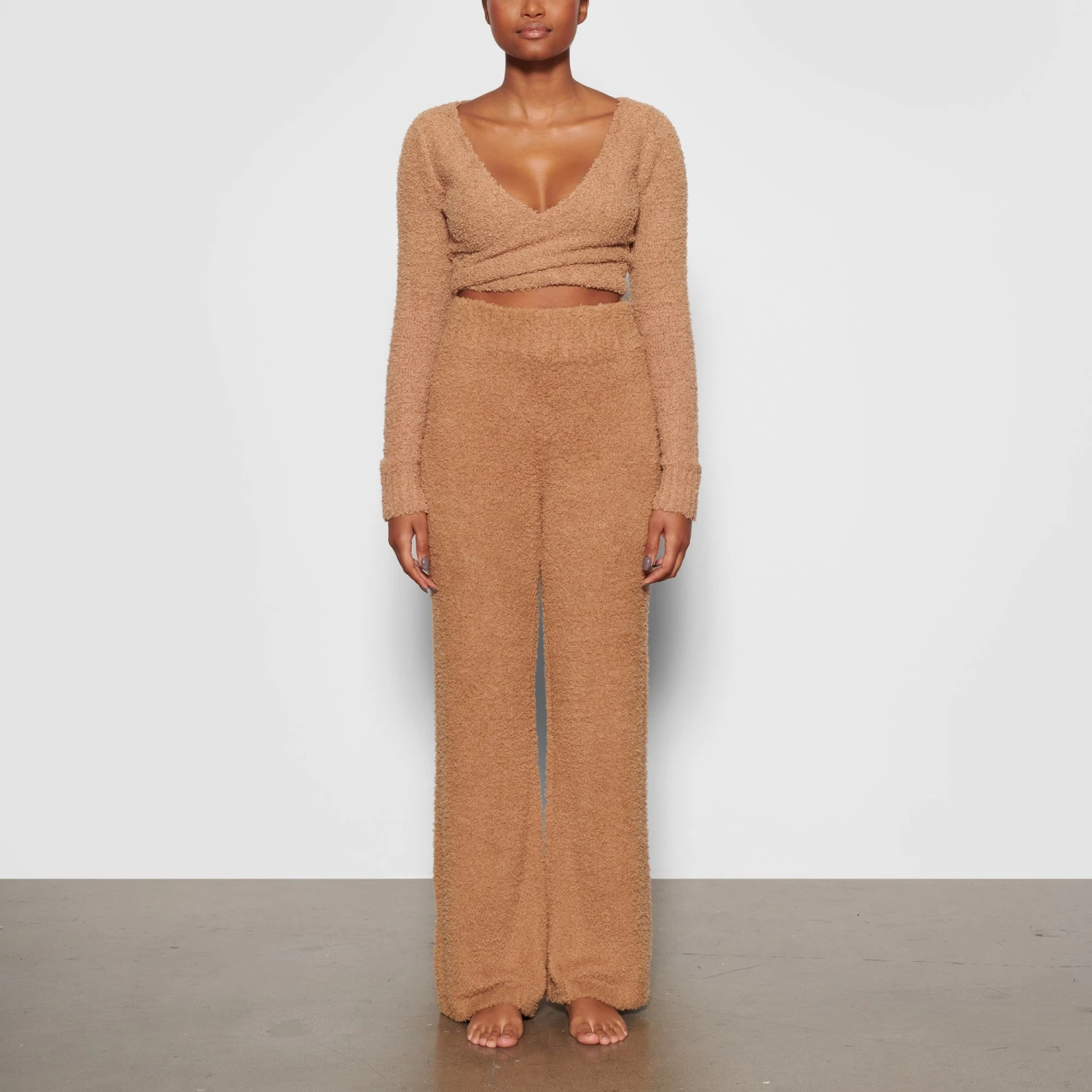 COZY KNIT PANT | CAMEL 2 COZY KNIT PANT | CAMEL - Image 2