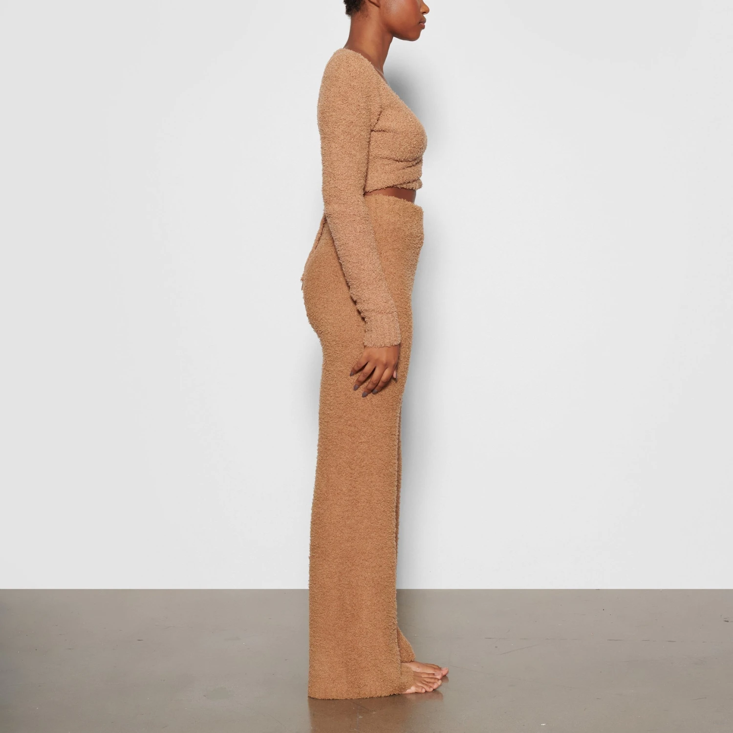 COZY KNIT PANT | CAMEL 3 COZY KNIT PANT | CAMEL - Image 3