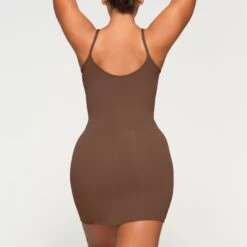 FITS EVERYBODY SLIP DRESS | JASPER -Deals Easy Allure Wardrobe Store SKIMS LOUNGEWEAR AP DRS 0651 KA JSP 0015 BK