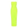 FITS EVERYBODY TUBE DRESS | GREEN HIGHLIGHTER