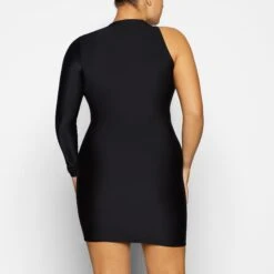 LACE UP MINI DRESS | ONYX -Deals Easy Allure Wardrobe Store SKIMS LOUNGEWEAR AP DRS 2110 WD ONX 2435 BK