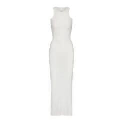 SOFT LOUNGE SHIMMER RACERBACK DRESS | MARBLE