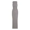 SOFT LOUNGE SLEEVELESS LONG DRESS | HEATHER GREY