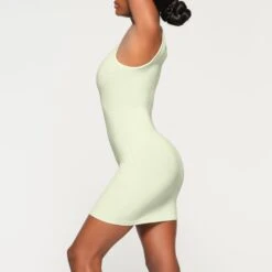 SOFT LOUNGE MINI DRESS | HONEYDEW -Deals Easy Allure Wardrobe Store SKIMS LOUNGEWEAR AP DRS 2183 KB HND 0009 SD