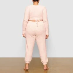 COZY KNIT JOGGER | DUSK -Deals Easy Allure Wardrobe Store SKIMS LOUNGEWEAR AP JOG 0890 CF DSK BK