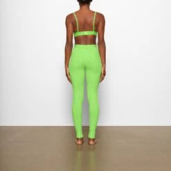 COTTON RIB LEGGING | NEON GREEN -Deals Easy Allure Wardrobe Store SKIMS LOUNGEWEAR AP LEG 0039 EA NGE 0009 BK fc4c0e2c 678b 4232 86d3 fd0e069b2954
