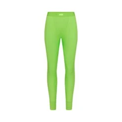 COTTON RIB LEGGING | NEON GREEN