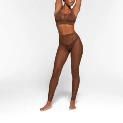 WARP KNIT COVER UP LEGGING | OXIDE -Deals Easy Allure Wardrobe Store SKIMS LOUNGEWEAR AP LEG 2065 OB OXD 0005 FR