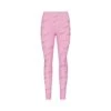 RHINESTONE LOGO POINTELLE LEGGING | BUBBLE GUM
