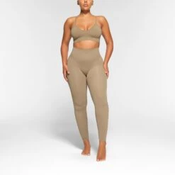SOFT SMOOTHING LEGGING | DESERT -Deals Easy Allure Wardrobe Store SKIMS LOUNGEWEAR AP LEG 2445 NA DES 0002 FR