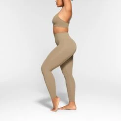 SOFT SMOOTHING LEGGING | DESERT -Deals Easy Allure Wardrobe Store SKIMS LOUNGEWEAR AP LEG 2445 NA DES 0011 SD