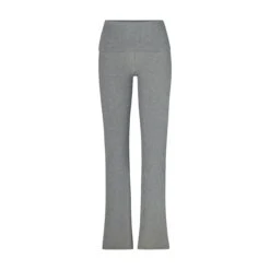 SOFT LOUNGE FOLD OVER PANT | HEATHER GREY