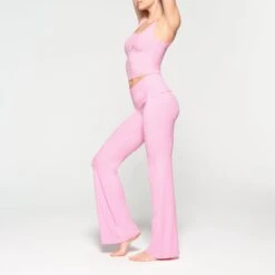 SOFT LOUNGE FOLD OVER PANT | COTTON CANDY -Deals Easy Allure Wardrobe Store SKIMS LOUNGEWEAR AP LPT 1171 KD CCY 0014 SD