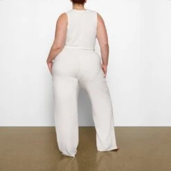 BOYFRIEND LOOSE PANT | MARBLE -Deals Easy Allure Wardrobe Store SKIMS LOUNGEWEAR AP PNT 1371 BC MBL 0020 BK