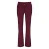 SOFT LOUNGE RUCHED PANT | WINE