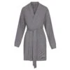 SOFT LOUNGE ROBE | HEATHER GREY