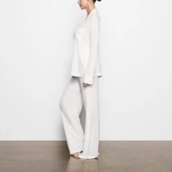 SOFT LOUNGE SLEEP SET | MARBLE -Deals Easy Allure Wardrobe Store SKIMS LOUNGEWEAR AP SET 0600 OC MBL SD