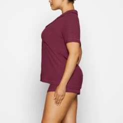 SOFT LOUNGE SHORT SLEEP SET | WINE -Deals Easy Allure Wardrobe Store SKIMS LOUNGEWEAR AP SET 2519 WD WNE 3281 SD