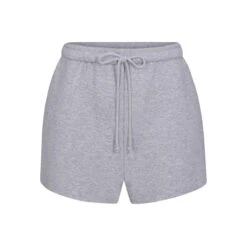 COTTON FLEECE SHORT | HEATHER GREY