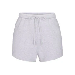 COTTON FLEECE SHORT | LIGHT HEATHER GREY