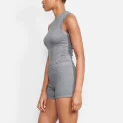 OUTDOOR FLEECE SHORT | PACIFIC -Deals Easy Allure Wardrobe Store SKIMS LOUNGEWEAR AP SHO 0840 LA PAC SD